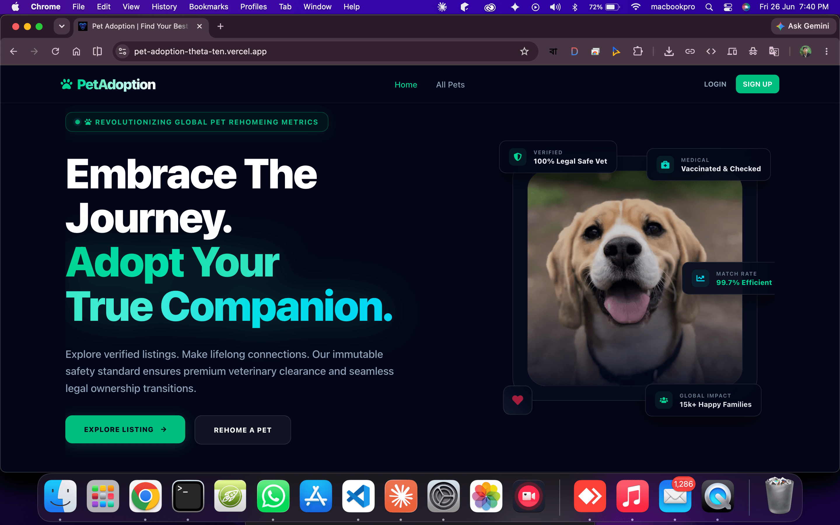 Pet Adoption